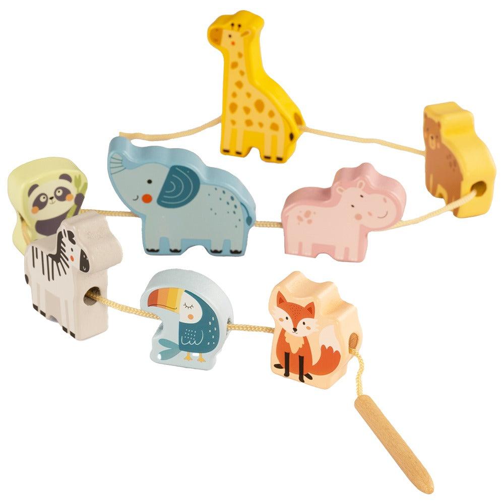 Animal Lacing Game - Barnshenn