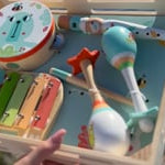 Probe and Pick the Barnshenn Wooden Musical Toy Set for a musical expedition for your little ones. Colourful and artistic, it will awaken the rockstar within your child. Set your child on this musical journey with our wooden toy crafted just for your toddlers. To buy this toy click here https://barnshenn.co.uk/