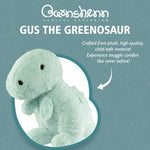Green Dinosaur - 38cm Soft Toy - Barnshenn