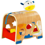 Moo Shape Sorter Toy - Barnshenn