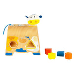Moo Shape Sorter Toy - Barnshenn