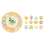 Wooden Clock Toy - Barnshenn