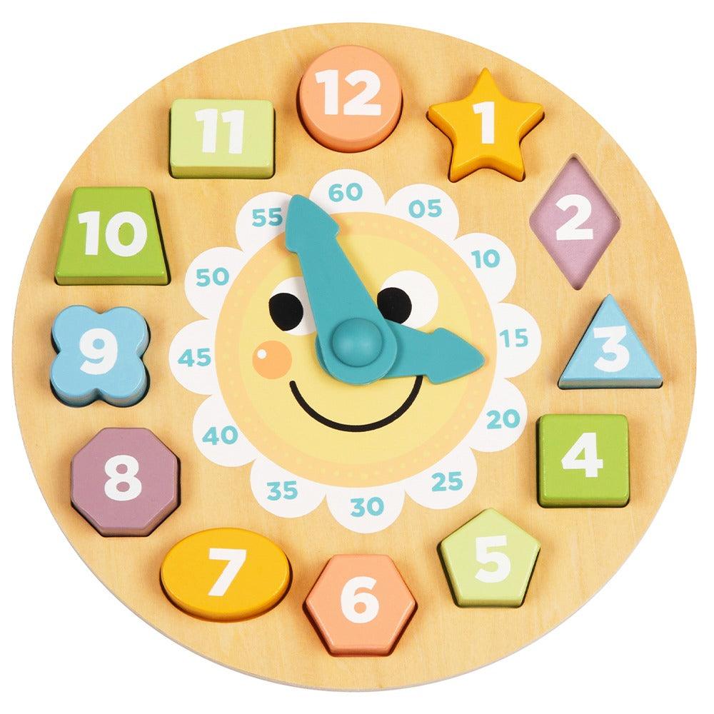 Wooden Clock Toy - Barnshenn