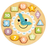 Wooden Clock Toy - Barnshenn