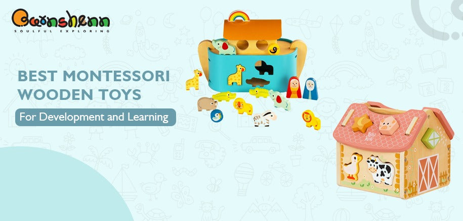 Barnshenn Best Montessori Wooden Toys - Development and Learning for Kids