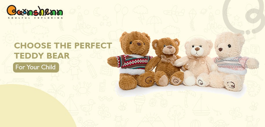 Barnshenn's adorable teddy bear collection features soft, cuddly designs perfect for children. Choose the perfect teddy bear for your child, encouraging imaginative play and comforting moments with this timeless classic soft toy.