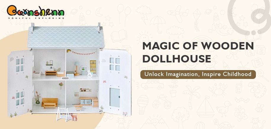 Wooden Dollhouse: Where Imagination Lives - Barnshenn