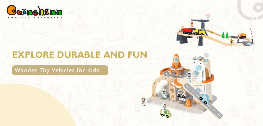 Explore durable and fun wooden toy vehicles for kids, featuring colorful and interactive designs for imaginative play.