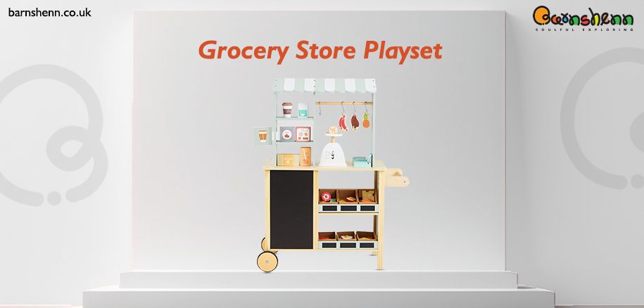 Grocery Store Playset for Kids