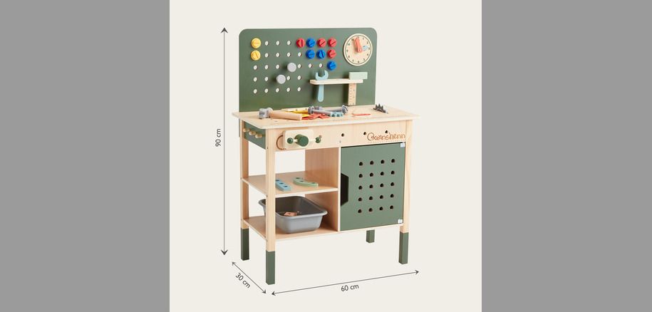 Kids Tool Bench is Perfect for Creative Playtime - Barnshenn