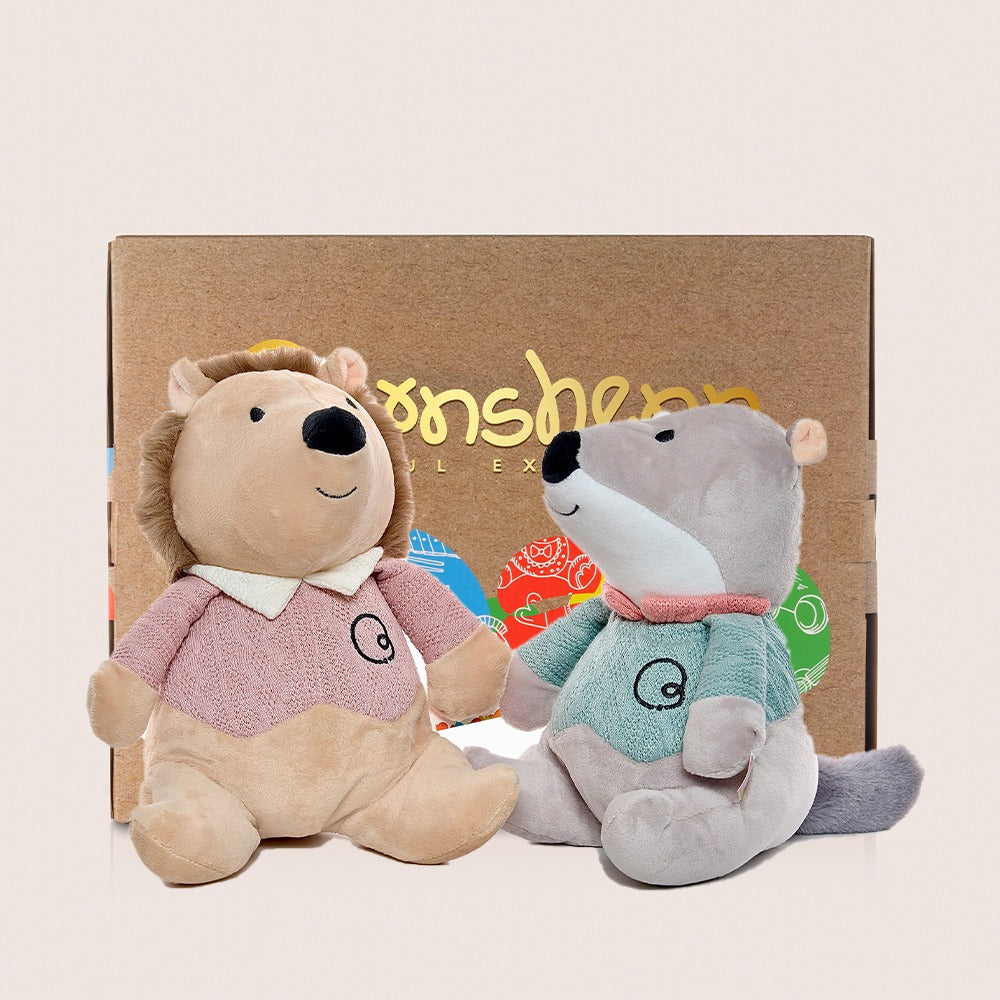 The 2pcs Classic Plush Toys come beautifully packaged, making them an excellent gift for birthdays, holidays, or any special occasion. With four cuddly companions in one pack, they’re sure to bring joy to any child.