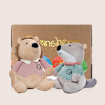 The 2pcs Classic Plush Toys come beautifully packaged, making them an excellent gift for birthdays, holidays, or any special occasion. With four cuddly companions in one pack, they’re sure to bring joy to any child.