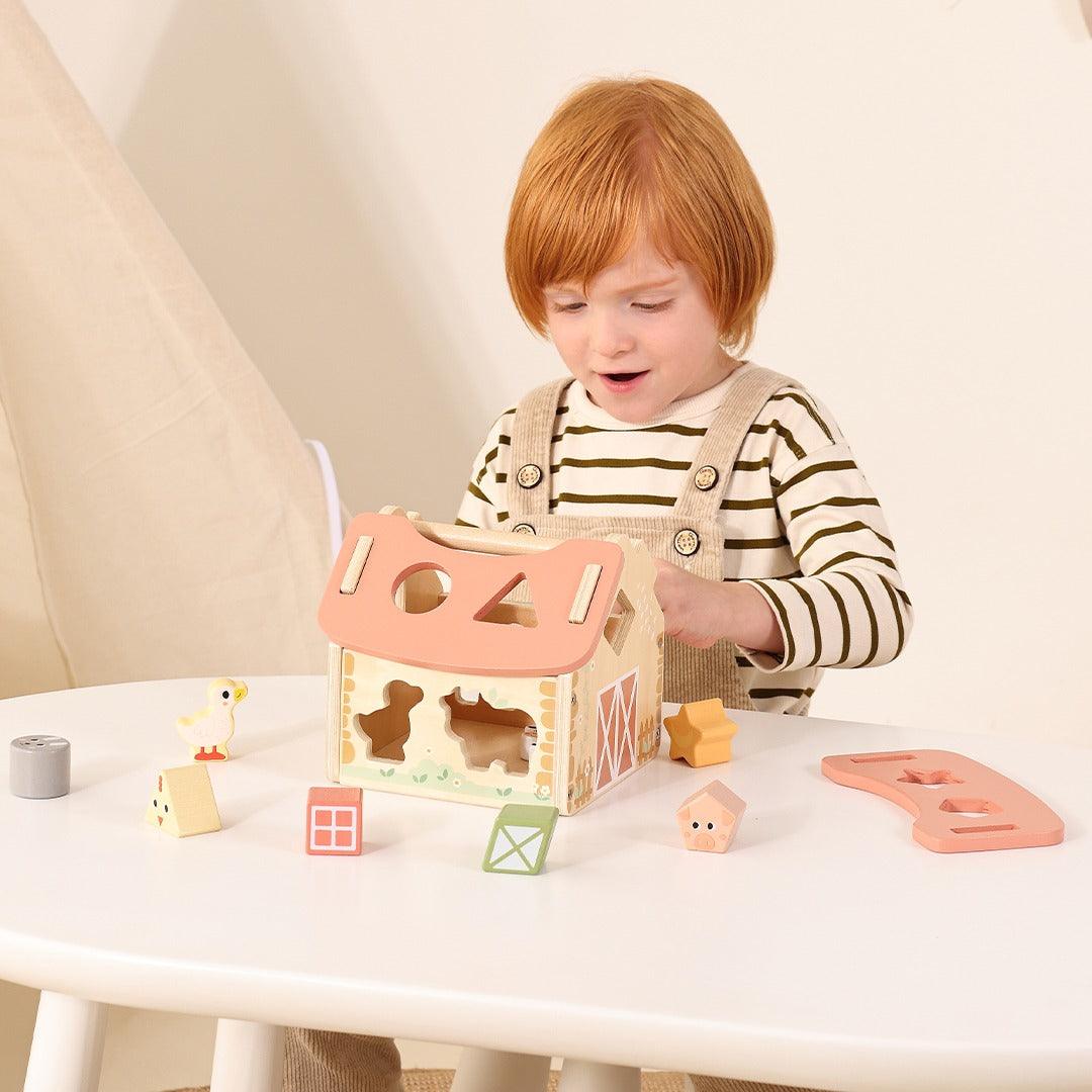 Farm Shape House Puzzle - Barnshenn