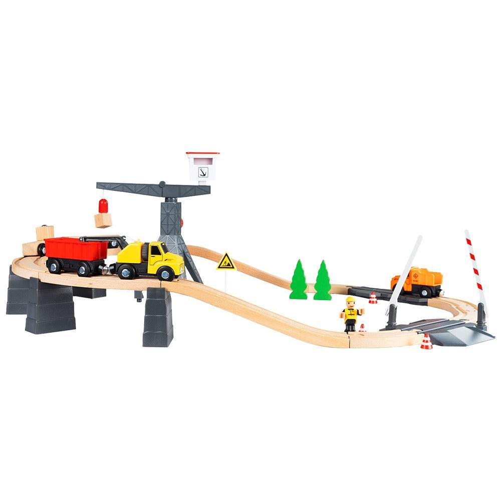 Wooden Train Toy Set - Barnshenn