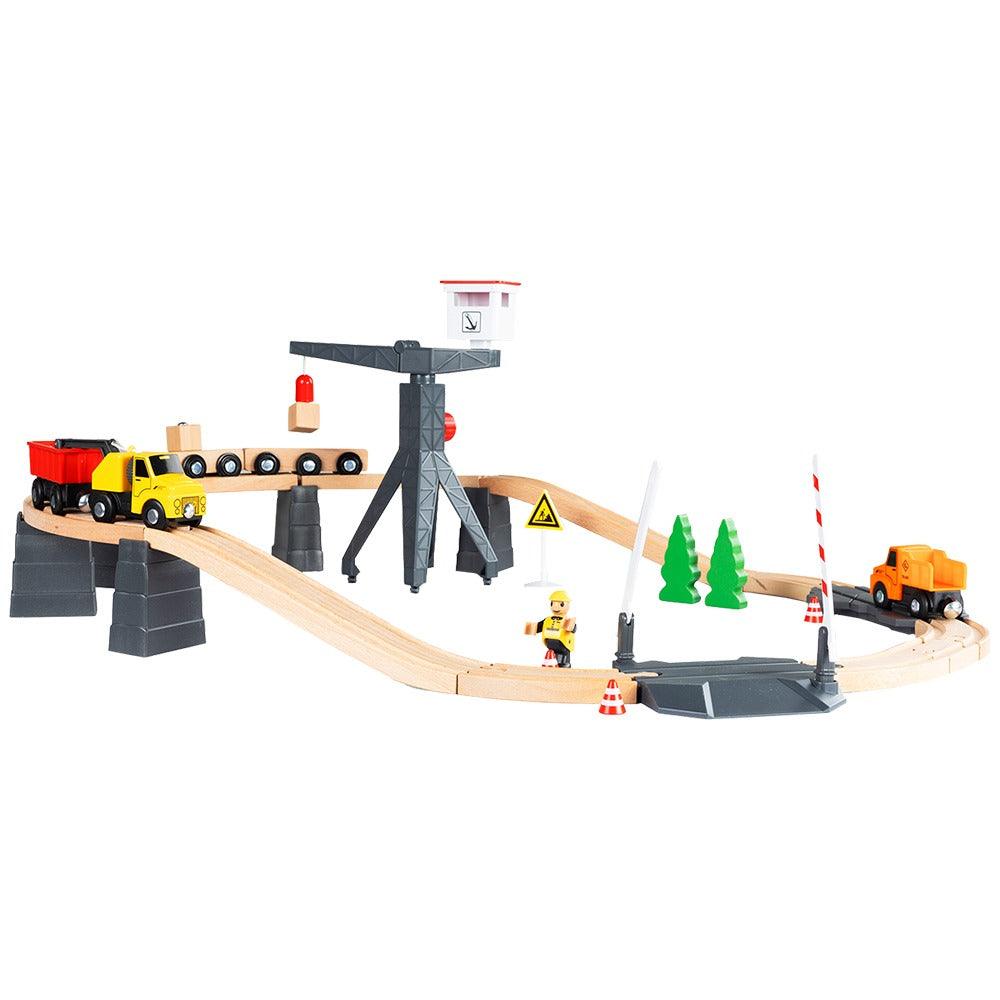 Wooden Train Toy Set - Barnshenn