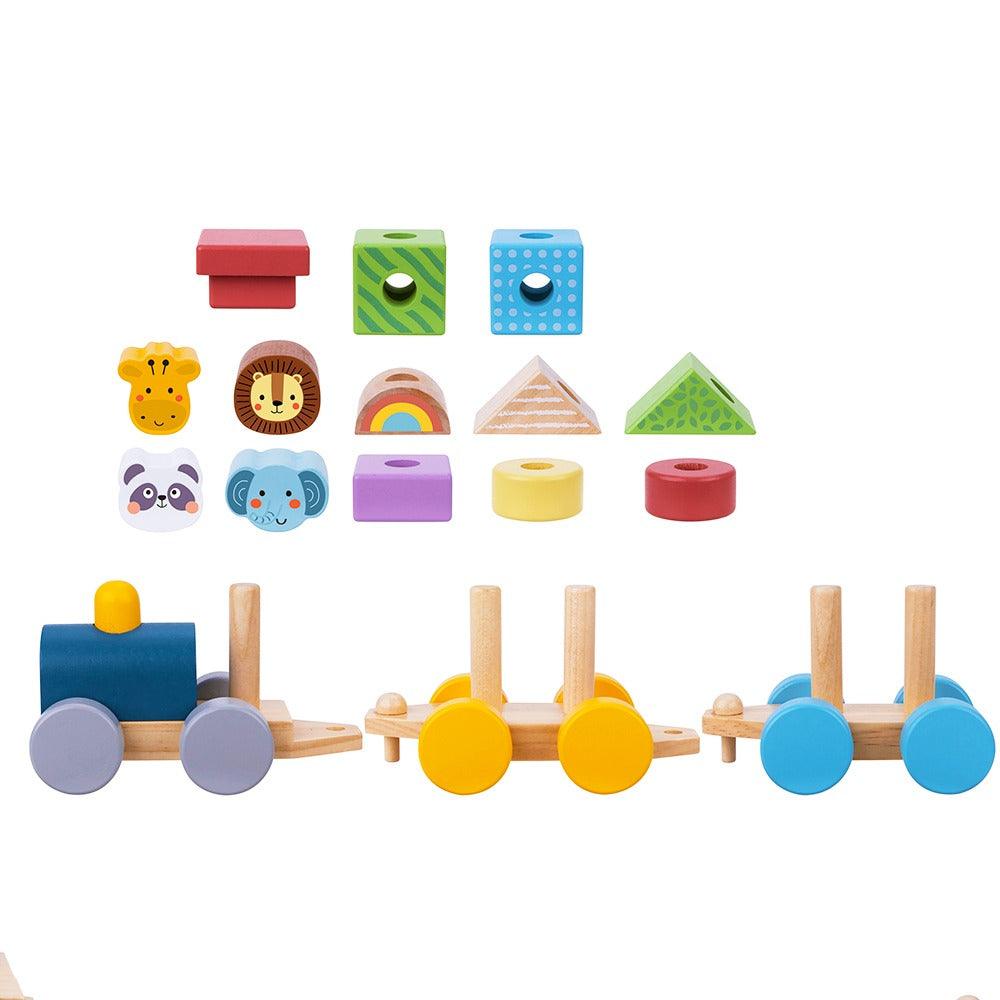 Animal Stacking Train - Barnshenn