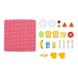 Wooden Picnic Basket Set - Barnshenn