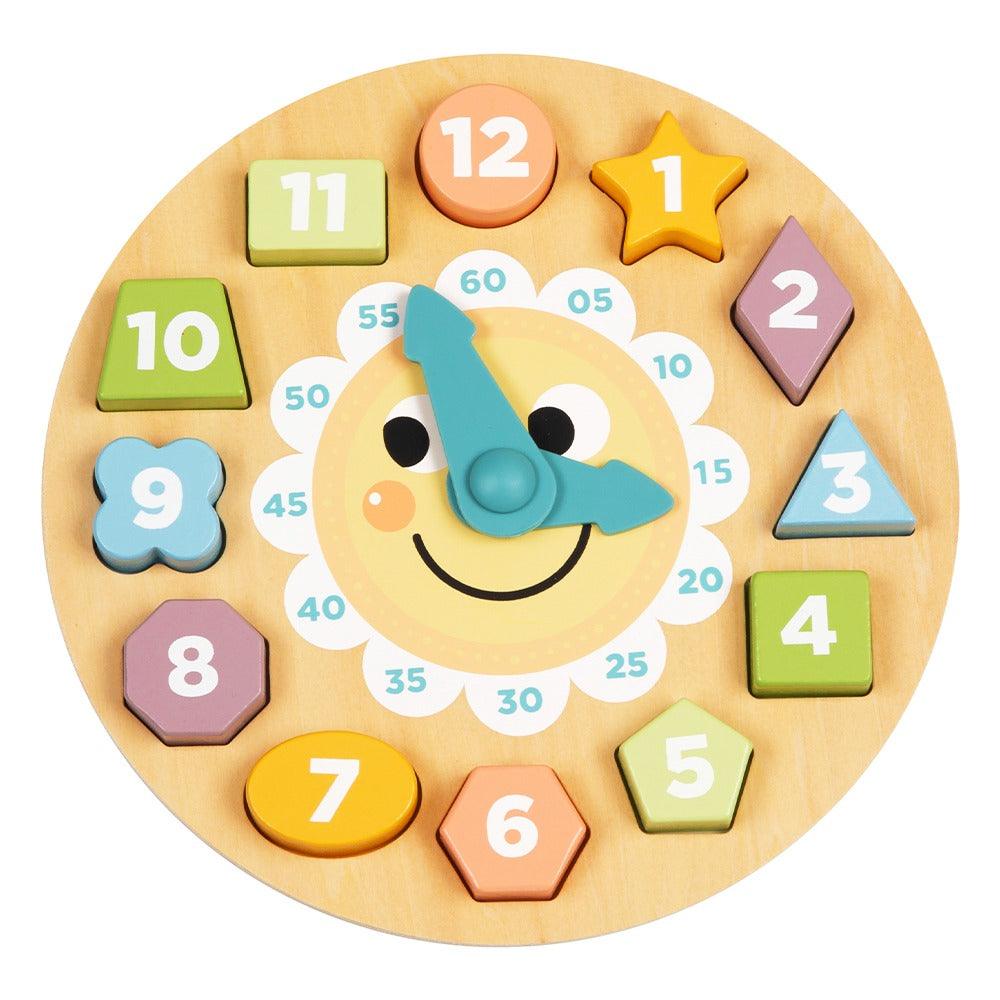 Wooden Clock Toy - Barnshenn