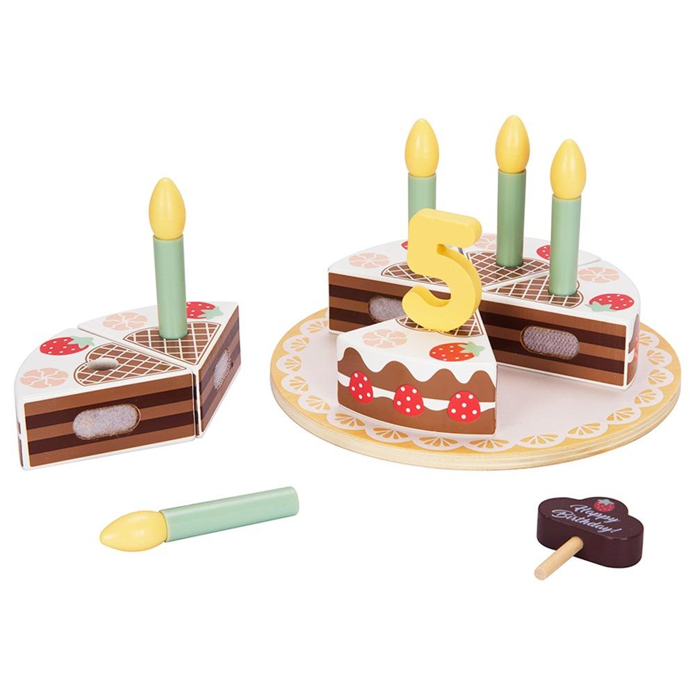 Wooden Birthday Cake - Barnshenn