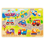 Vehicle Puzzle Game - Barnshenn
