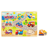 Vehicle Puzzle Game - Barnshenn