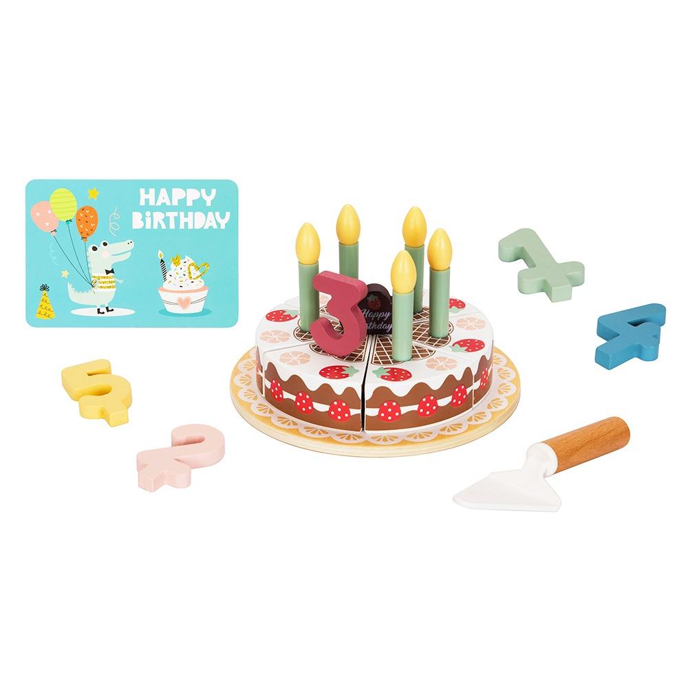 Wooden Birthday Cake - Barnshenn
