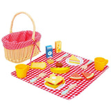 Wooden Picnic Basket Set - Barnshenn