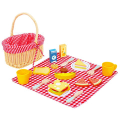 Wooden Picnic Basket Set - Barnshenn