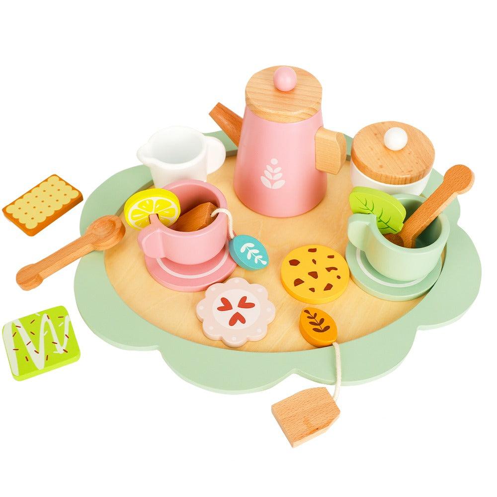 Wooden Tea Treat Playset - Barnshenn