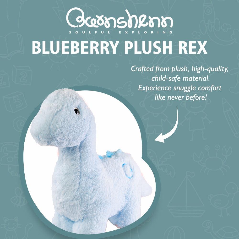 Blueberry Dinosaur - 38cm Soft Toy - Barnshenn