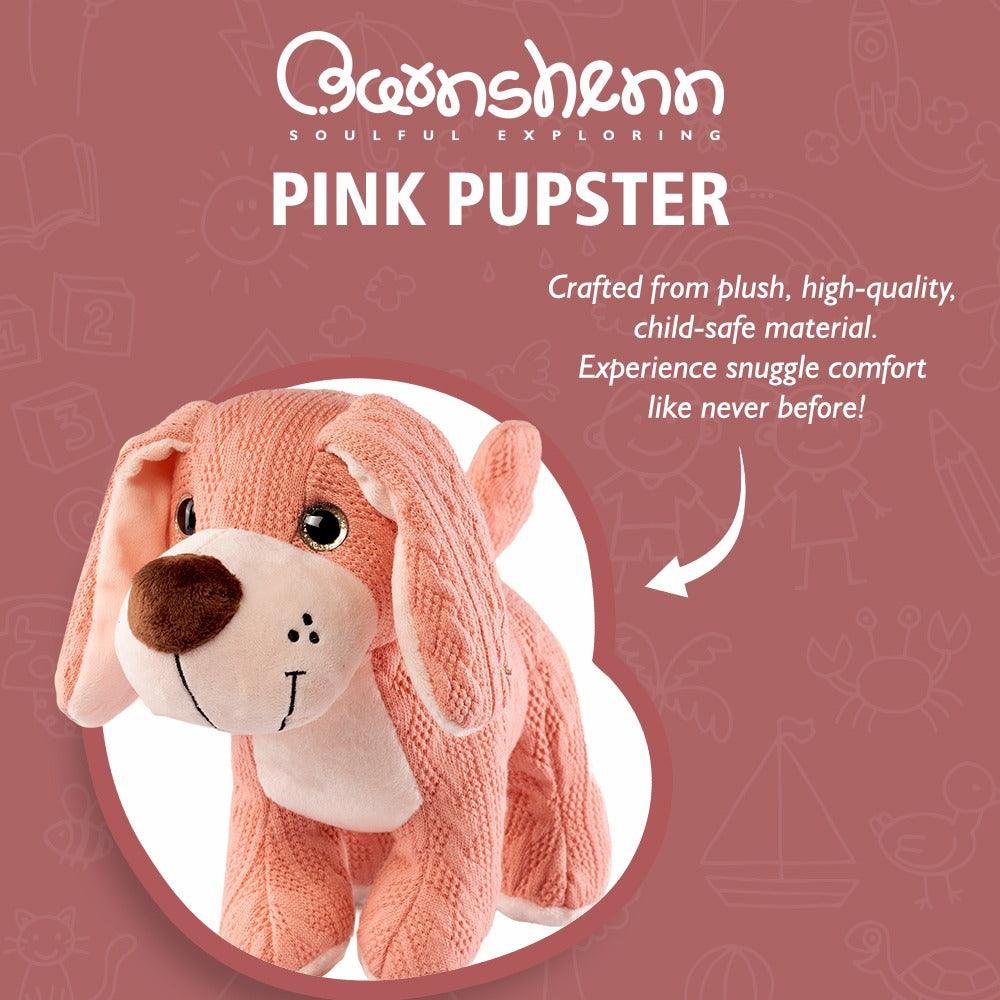 Pink Pupster - 25cm Cuddly Toy - Barnshenn