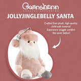Jingle Bell Santa - 32cm Teddy Bear - Barnshenn