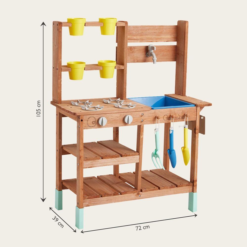 Mud Kitchen- Working Tap - Barnshenn
