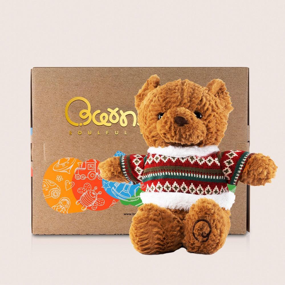 Festive Brownie - 30cm Teddy Bear - Barnshenn
