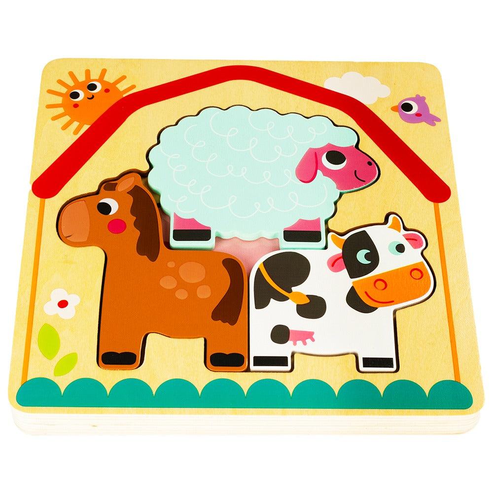 Farm Animal Puzzle Game - Barnshenn