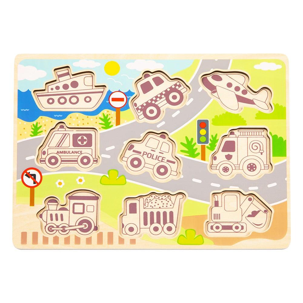 Vehicle Puzzle Game - Barnshenn