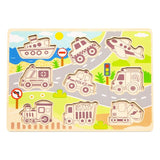 Vehicle Puzzle Game - Barnshenn