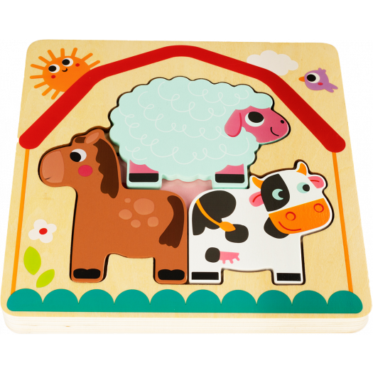 Farm Animal Puzzle Fun!