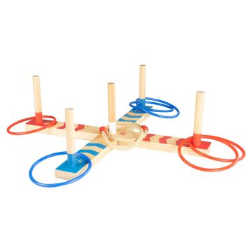 spin-n-throw ring toss