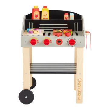 Wooden BBQ Set